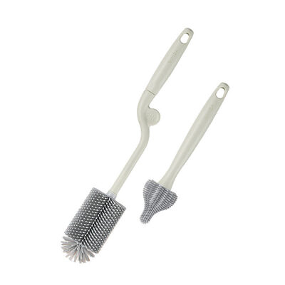 超柔無垢白金矽膠旋轉奶瓶刷組(共4款)